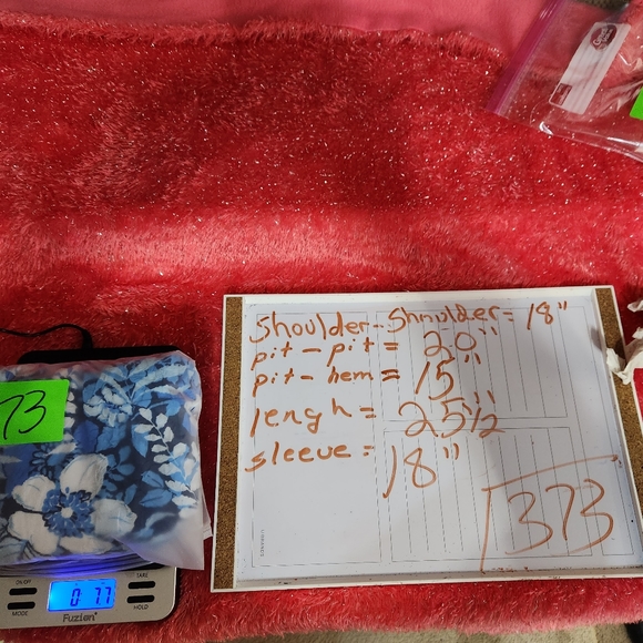 CATHY DANIELS TOP BLUE & WHITE COLLARED TWINSET WITH CAMI SIZE SMALL NWT - Picture 11 of 11